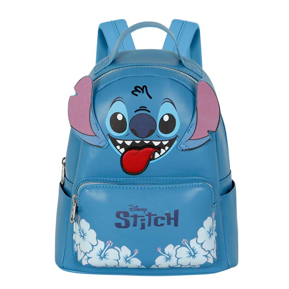 Zaino Urbano Alla Moda Lilo E Stitch Disney Blu 25X29X16 Cm