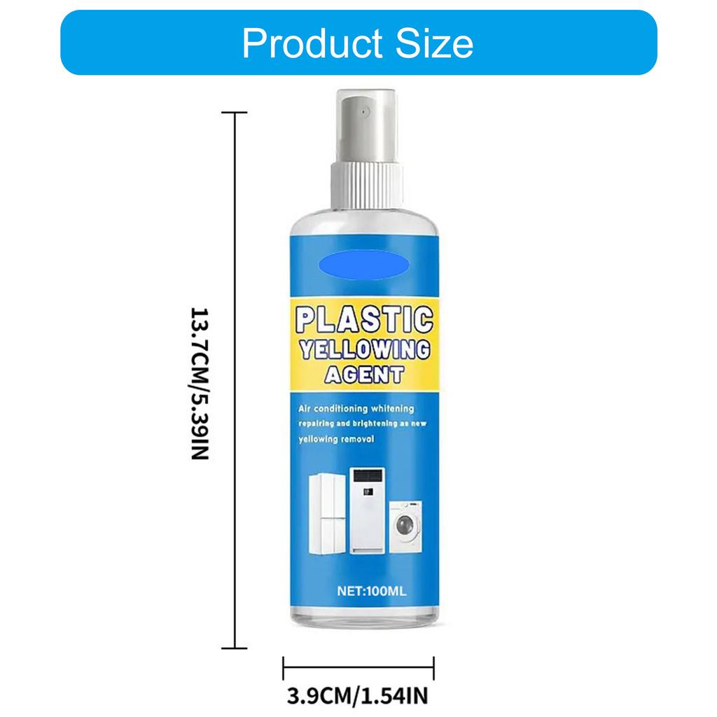 Air Conditioning Washing Machine Shell Oxidation Remover Plastic Gloss Restoration Agent Appliance Plastic Yellowing Removal
