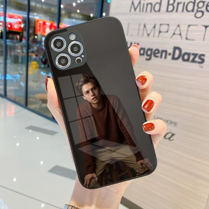 Cole Sprouse Cool Phone Case For IPhone 14 13 12 11 Pro Max X XR XS 8 7 Plus Liquid Glass Color Phone Cover