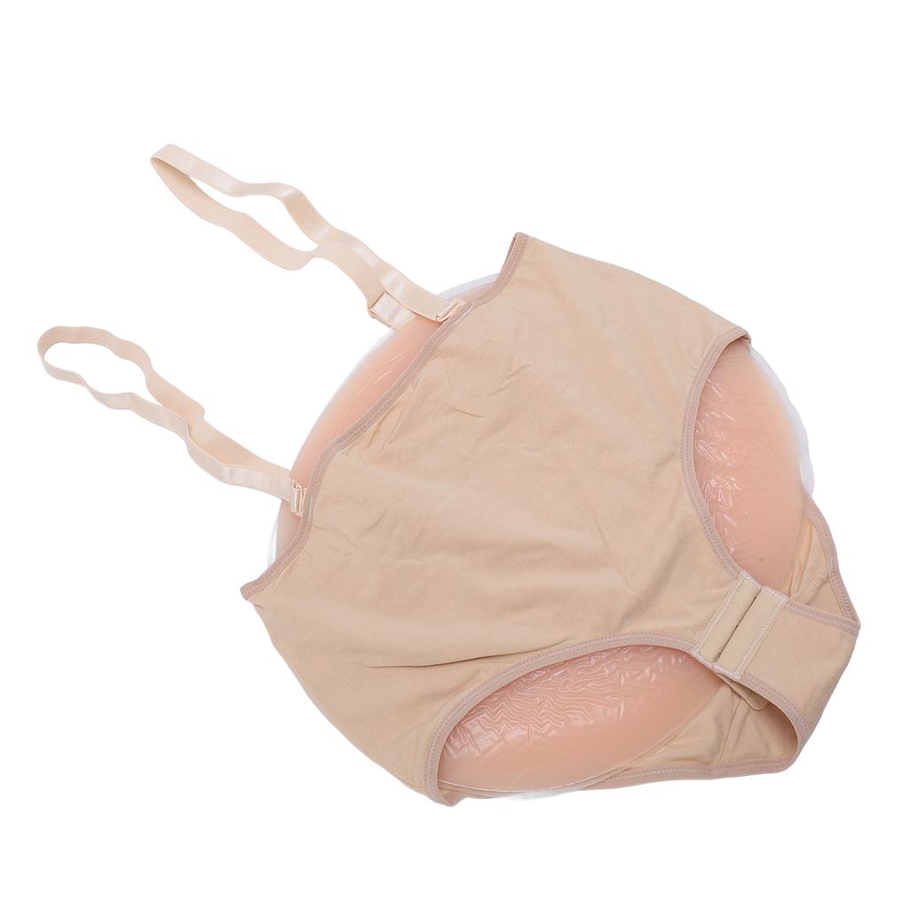 Silicone Pregnant Belly Costume Realistic Adjustable Strap Lightweight Soft Artificial Baby Bump for Parties Stage