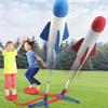 Rachetă cu Aer pentru Copii Lansator cu Pompă de Picior Jucării Joc Sportiv Salt Stomp Set de Joacă în Aer Liber Jocuri cu Salt Jucării Pentru Copii