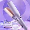 Arricciacapelli Elettrico 32MM Strumento Automatico per Riccioli in Lana d'Agnello Styling a Lunga Durata Styling Francese Rotante Design Anti-Fiamma