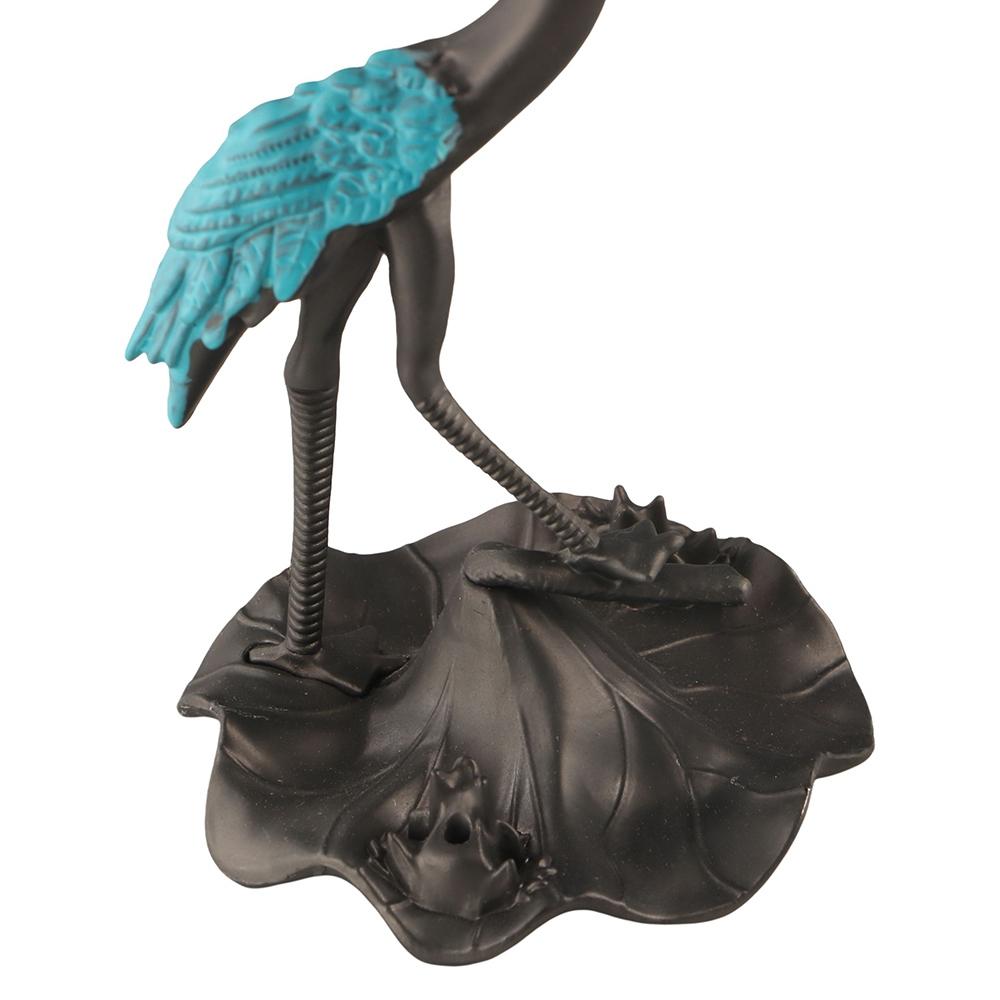 El Yapımı Turna Tütsülük Turna Şekli Antika Asılı Tütsü Tepsisi Oturma Odası