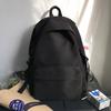 Simple Zipper Student Daypack Portable Lightweight Shoulder Bag for Camping