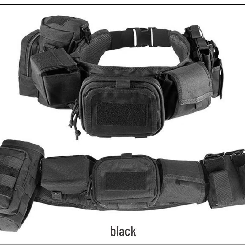 

Tactical Camouflage Waist Belt with Pouch