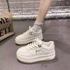Thick-soled Little White Shoes for Women's 2025 Summer Foreign Trade Casual Sports Shoes, Sub-board Shoes Manufacturers Come To Customize