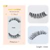 100% Human Hair Lashes Clear & Black Band Wispy Natural Full Strip Lashes Vendors Handmade False Eyelashes