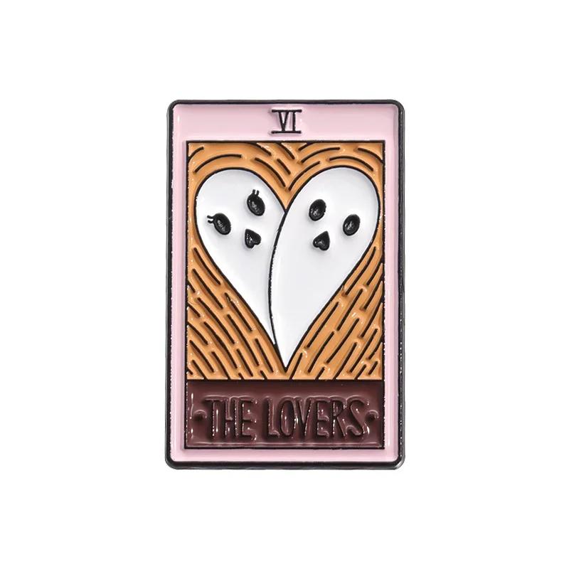 Halloween Punk Ghost Collected Enamel Pin Custom Spooky Boo With Black Cat Brooches Clothes Lapel Badge Jewelry Gift for Friends