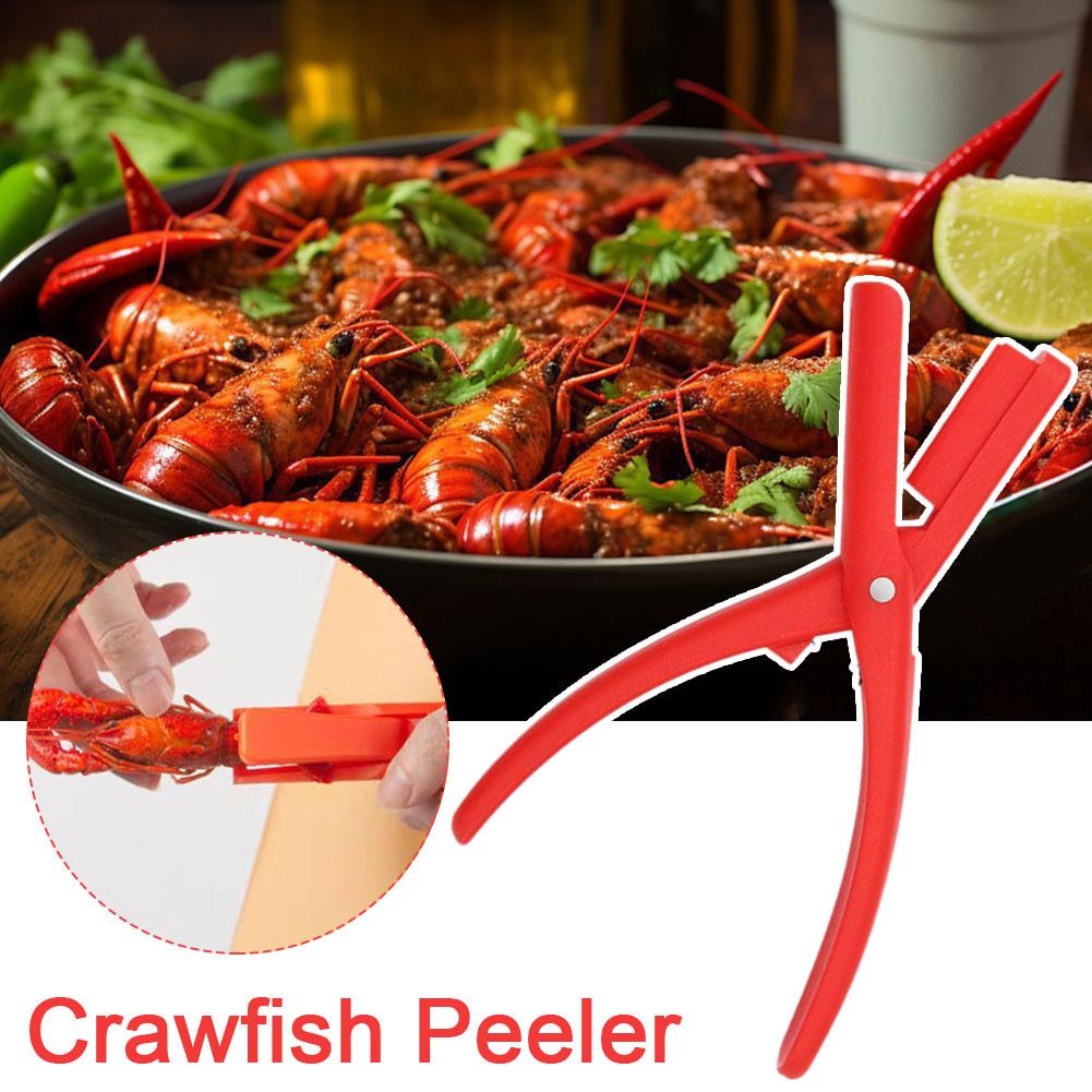 1pcs Shrimp Peeler Lobster Scissors Seafood Tool Scissors Oyster Shucker Machine Kitchen Gadgets For Peeling Eating