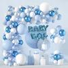 Blue Balloon Garland 130 Pcs For Party Birthday Baptism Wedding