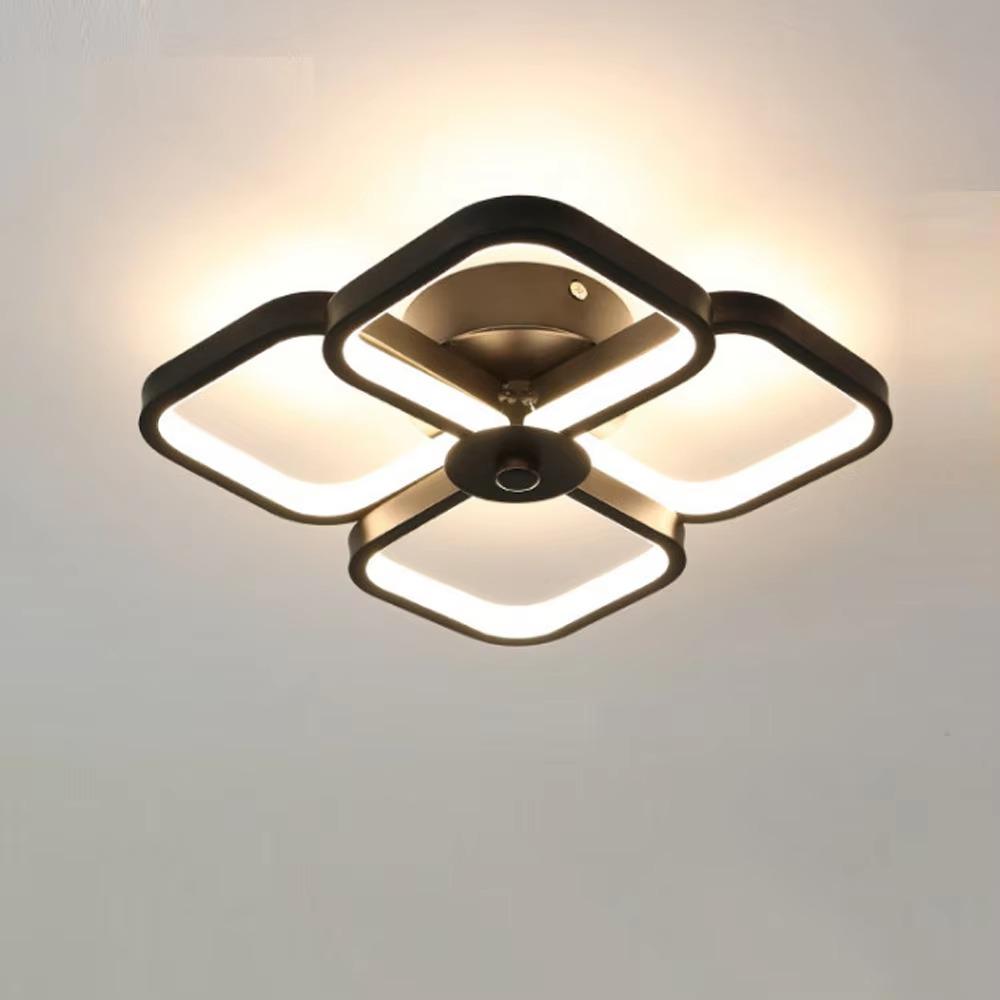 LED Flur Deckenleuchte Moderne Lampen Quadratische Form Aufbau Wohnzimmer Haushaltsdekorationen Flur Innen LED Beleuchtungskörper