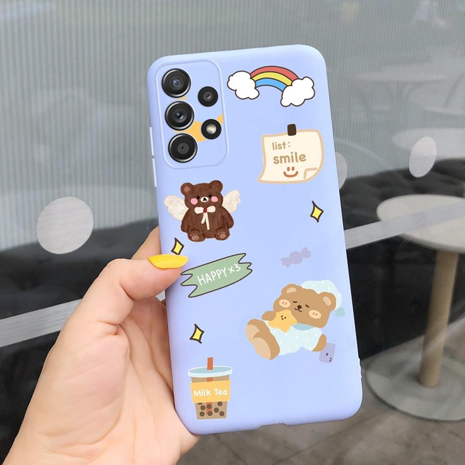 For Samsung Galaxy A52 A52s A72 5G Case New Fashion Candy Cartoon Cover For Samsung A52 A 52 s 72 GalaxyA72 Case Soft TPU Fundas