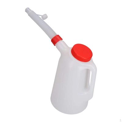 Recipient de măsurare a uleiului, ulcior, robust, etanș cu capac, dozator cu motor auto de 5 l