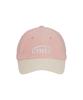 Imiseu Corduroy Two-Tone Ball Cap-Light Pink