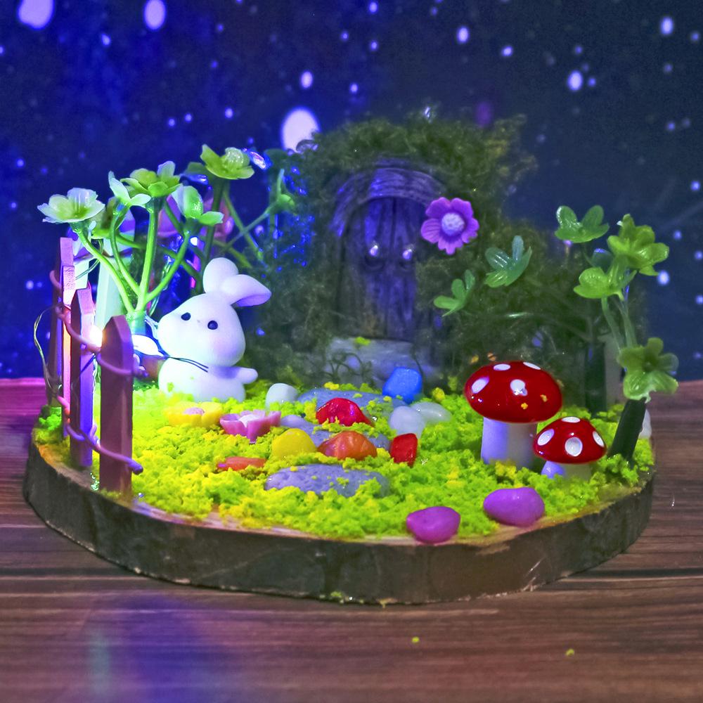 DIY Micro Landscape Decoration Kit: Creative Educational Birthday Gift for Girls