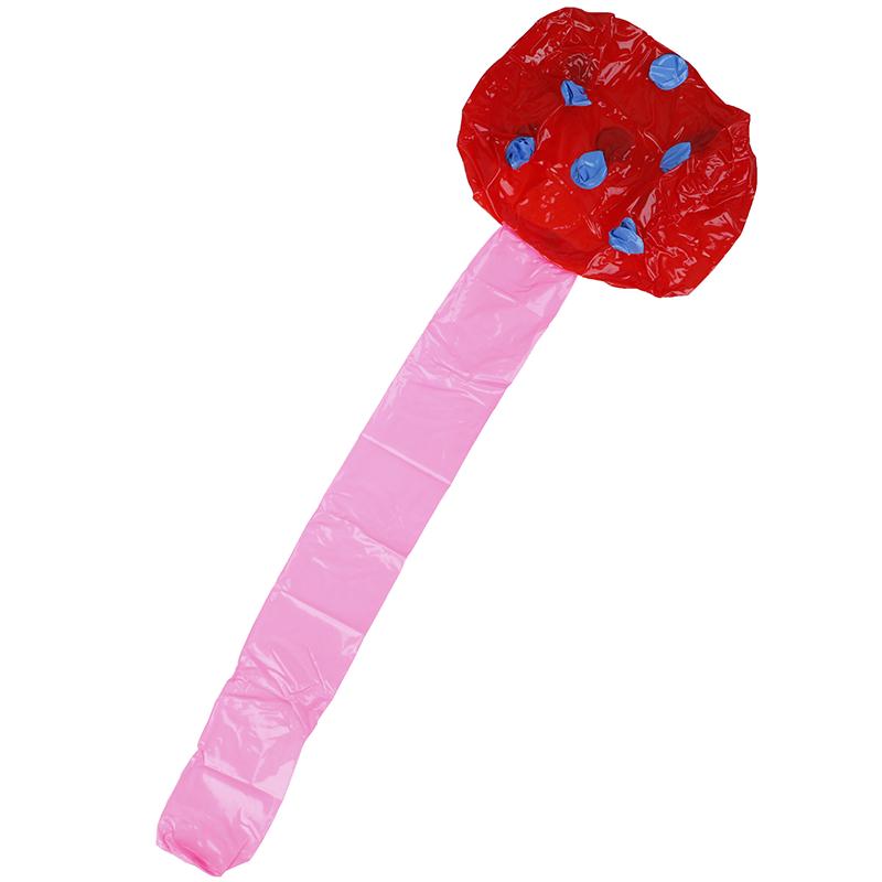 Plynové nafukovací vlčí zubové kladivo Dětská hračka Kladivo Žert Vánoční rekvizity