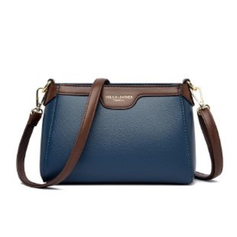 

Высококачественные сумки через плечо из мягкой натуральной кожи для женщин, 2023 роскошные сумки, женские сумки, дизайнерская сумка-мессенджер синий