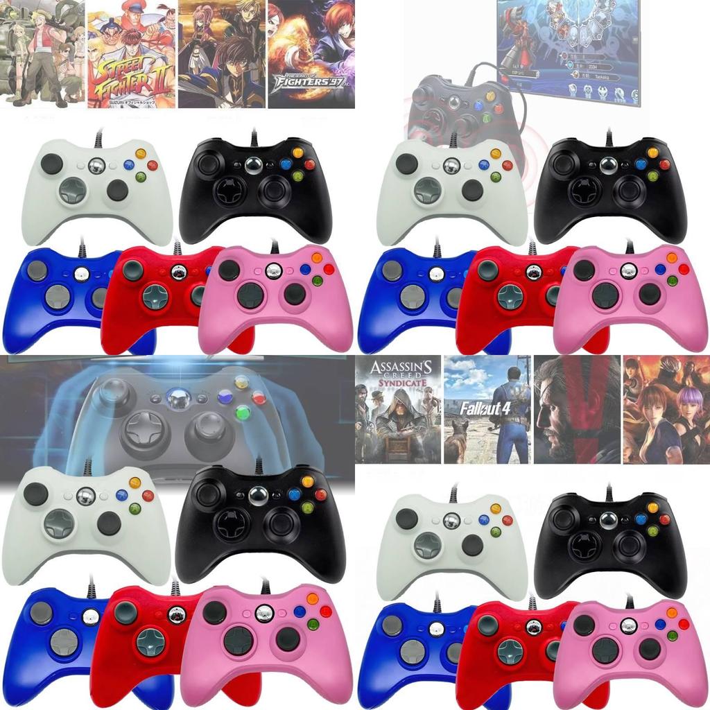 Factory Wholesale Xbox360 Controller For Pc Tv Box Gamepad With Vibration Feature For Steam And Android Tv