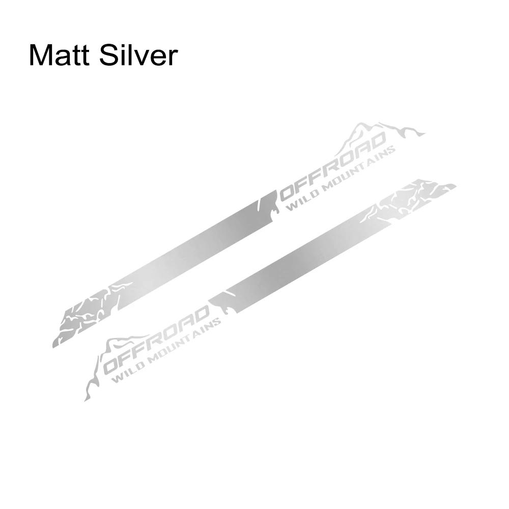 Universal Car Stickers Wild Mountain Style Decor Decals For Ford F150 Ranger Chevrolet Silverado Isuzu Dmax Toyota Hilux Tundra