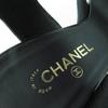 Great CHANEL Sandals COCO Mark Turnlock Sandals In Leather Black 35.5 G37387 Used