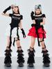 Girls' Trendy Hip Hop Jazz Dance Costume for Children's Performance