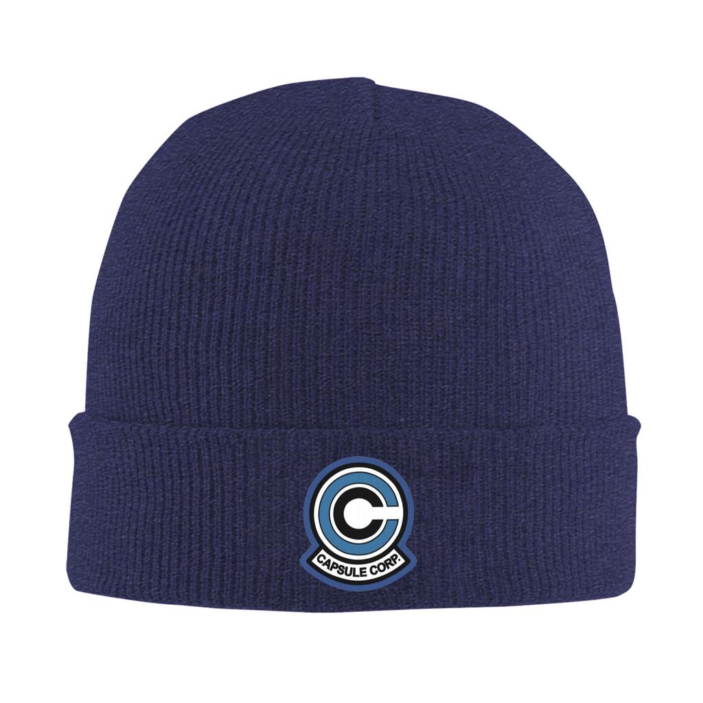 Capsule Corp Logo Warme Strickmütze Winter Strickmütze Mütze Beanie Hip Hop Caps für Unisex