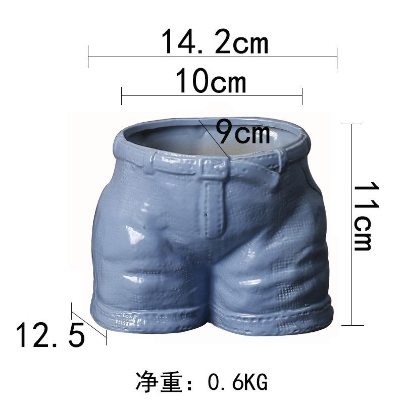 Plant Wenzhu Combination Ceramic Flower Ware European Simple Creative Succulent Flower Pot Interior Decoration