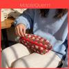 Knitted Christmas Pencil Case With Large Capacity For Girls Storage And Makeup