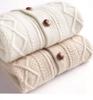 2025 Autumn/Winter Women's 100% Wool Knit Cardigan - Soft, Comfortable, Fluffy Sweater Coat
