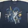 Star Wars A New Hope Graphic T Shirt Vintage Retro Style Size XL Movie Promo