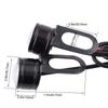 2Pcs Motorcycle Led Headlight 12V High Bright Led Lights Lamp for Motorbike Moto External Front Led Focus Auxiliary Spotlights