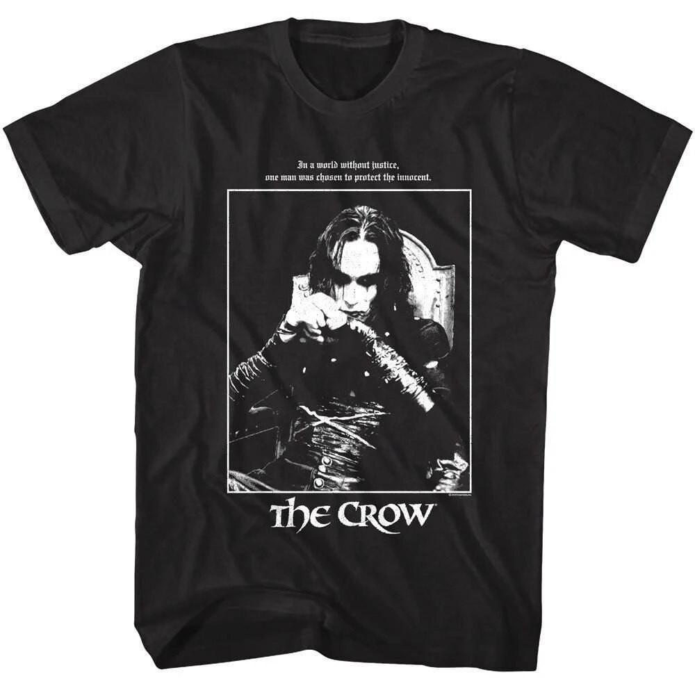 Gothic Dark Vigilante Graphic T-Shirt Black Unisex Horror Style Tee - T491