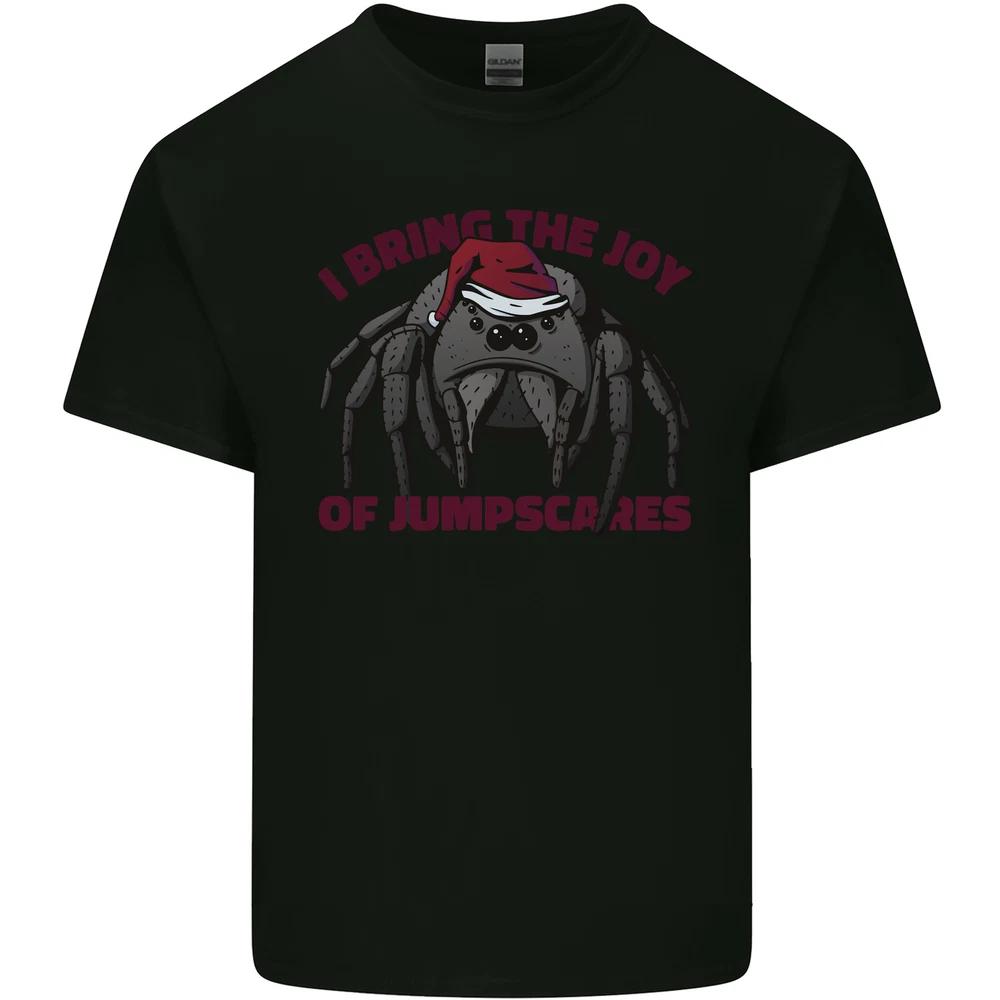 Christmas Tarantula Funny Xmas Spider Unisexs Light Cotton TShirt S