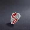 Harvey Green Girls' Grammar School Heartbeat Love Campus Story Badge Brooch