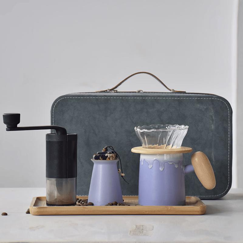Jilifa Portable Ceramic Origami Drip Coffee Maker
