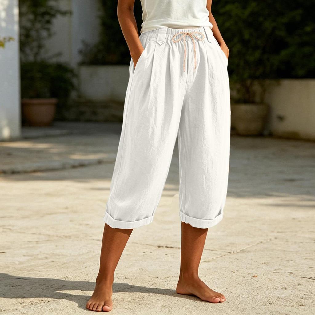 Women's Casual Pants with Pockets, Loose Fit, Relaxed for Everyday Wear