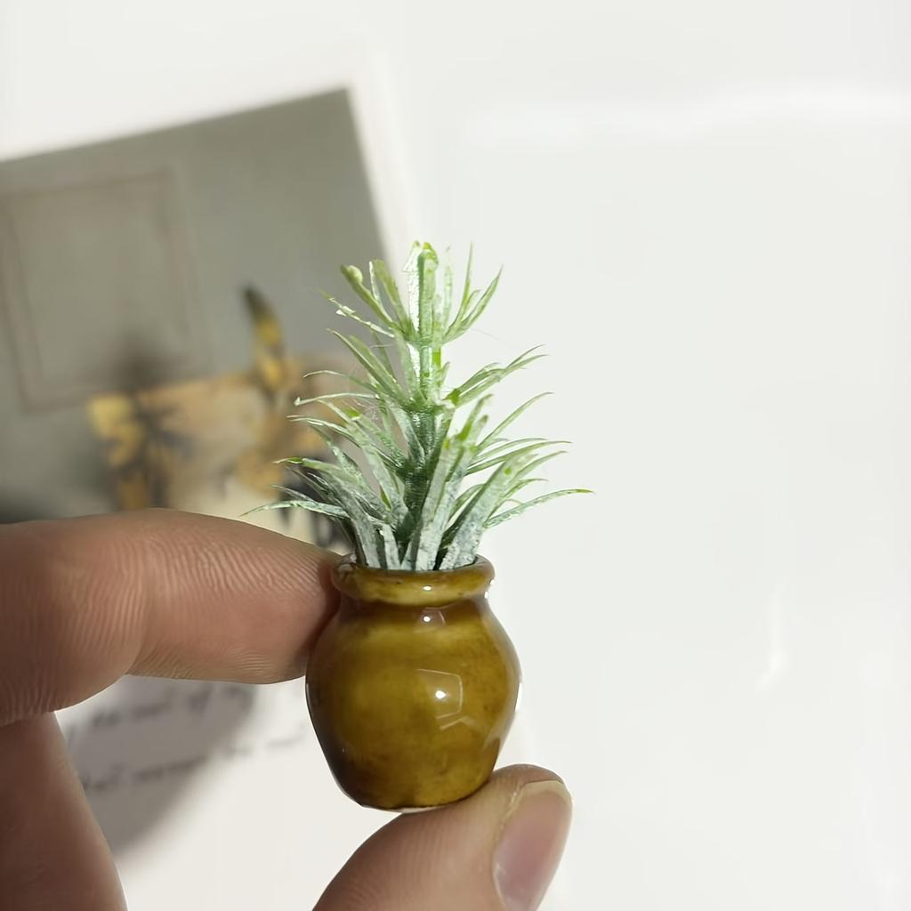 Mini Ceramic Vase Refrigerator Sticker Creative 3D Stereo Home Decoration Magnet
