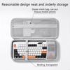 Hard Shell Mouse Organizer Case EVA Travel Protective Case Simple Keyboard Storage Bag