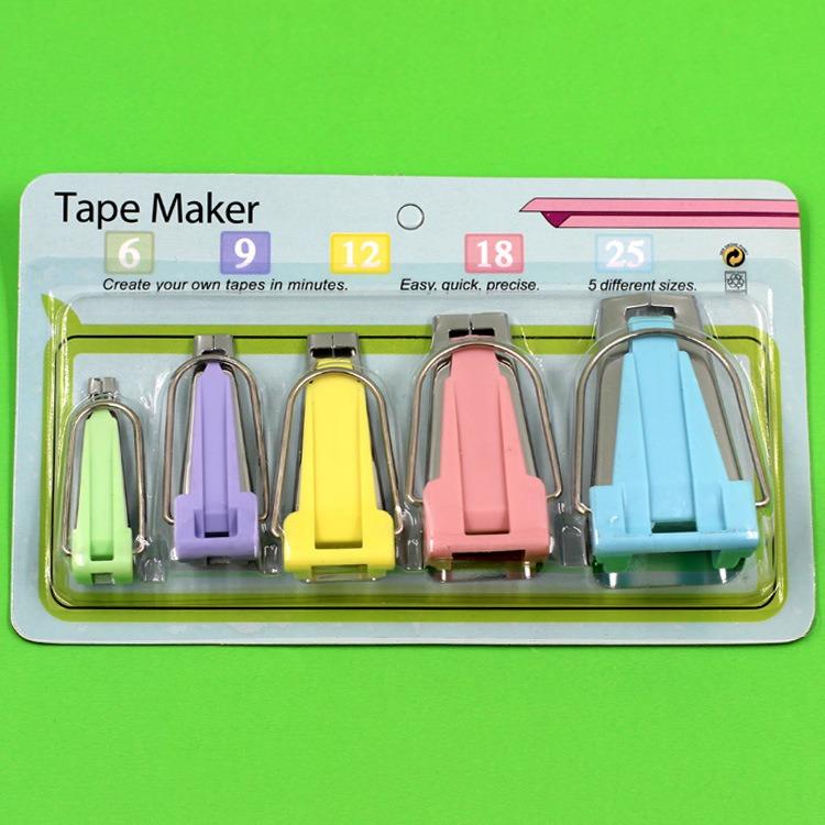 

Инструменты для квилтинга Переплетчики для кромок Устройство для изготовления краевых роликовых лент Набор из 5 размеров