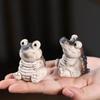 Chubby Little Crocodile Garden Ornaments Home Table Decoration Resin Crafts Gifts