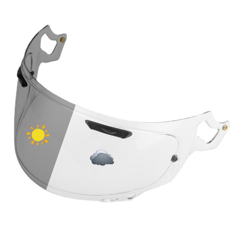 Fotokromatisk HD-visir for GT Air 3, Neotec 3 – Vindtett og støvtett hjelmvisir