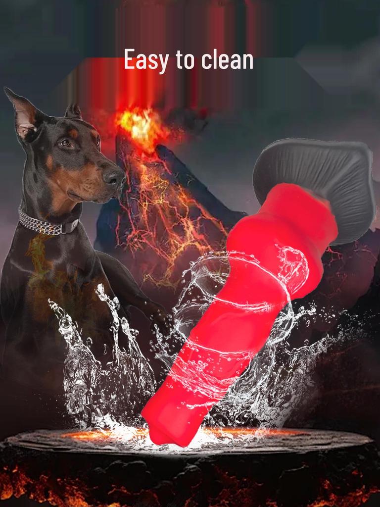 Adult Wolf Dog-Shaped Dildo and Anal Plug