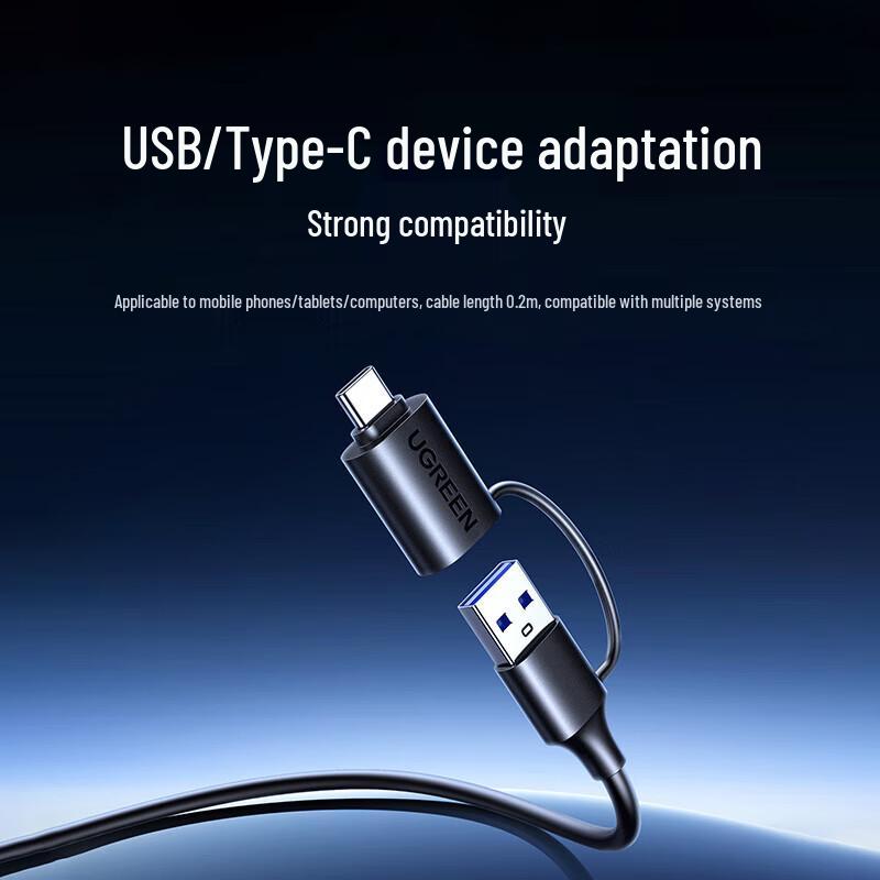 Ugreen USB/Type-C 3.0 Card Reader for NM/SD/TF Cards