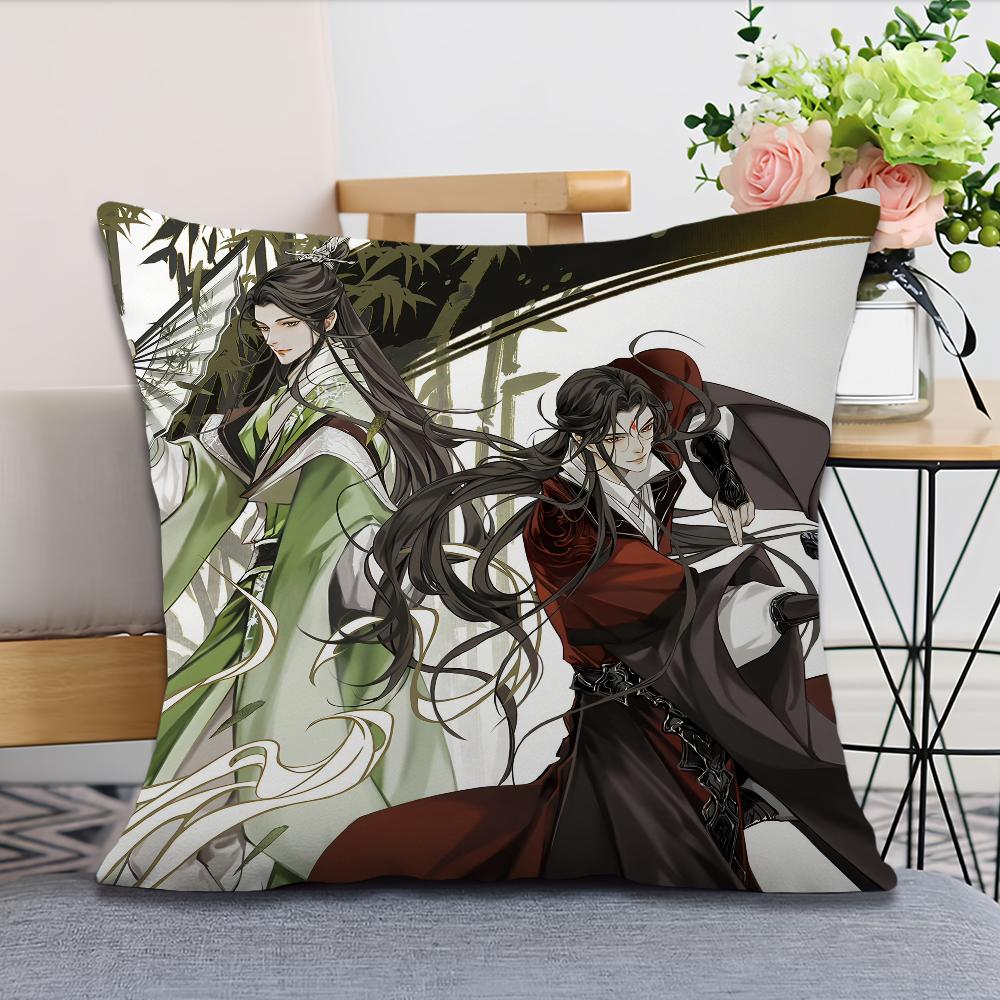 The Scum Villains Self-Saving System Bl Novel Cushion For Bedroom Car Coffee Shop Room And Living Room Sofa Decorative Pillow Co