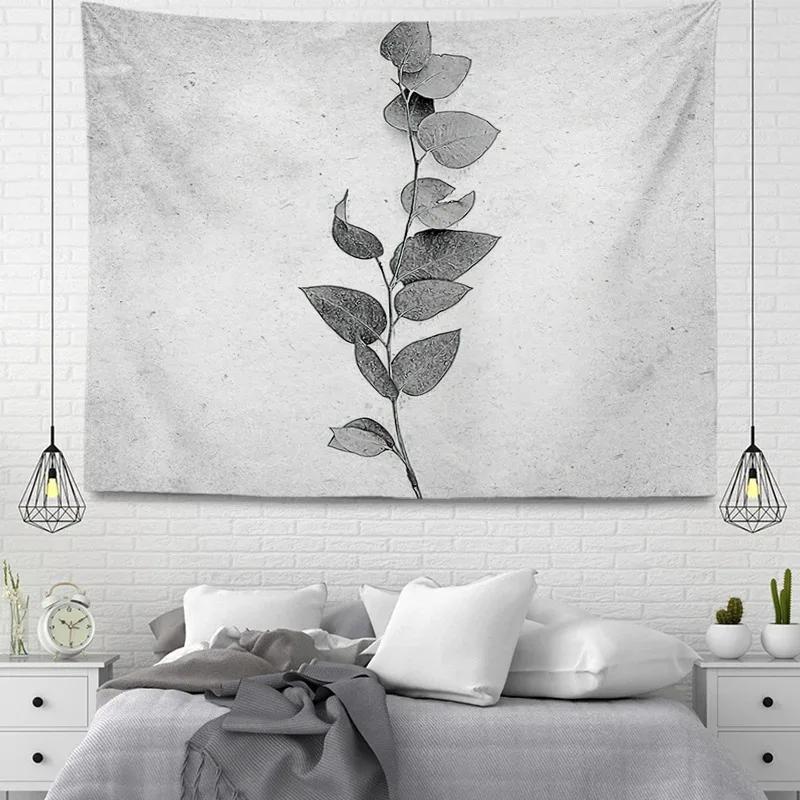 Home Wall Decoration Tapestry Mountain Fog Forest Background Hanging Cloth Office Living Room Tapestry