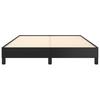 vidaXL Bettgestell Schwarz 140x190 cm Kunstleder