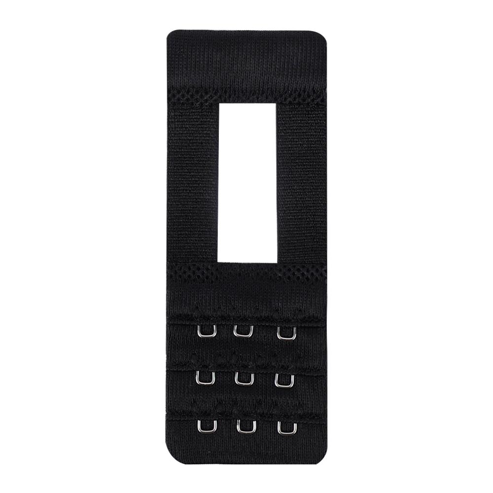 3Pcs Nylon Extenders Buckle Extension for Women Girl 3 Row 3 Hooks Bra Strap Extender Lengthen Tool Hook Intimates Accessoies
