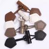 1 Set Hornleder Harz Seil Schnalle DIY Nähzubehör Schwarzer Mantel Wollknopf Pullover Kinder-Hornschließe Großhandel