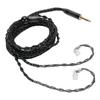Earphone Cable Fit for ZS10 PRO AS10 PRO X 16 Cores Silver Plated OFC 3.5MM To QDC 2 Pin Headset Earphone Cable