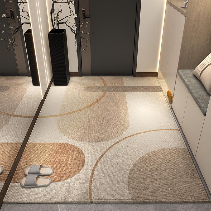 The Door Mat Is Light And Luxurious, And The Sense Of HighEnd Is Easy To Take Care Of When Entering The Door. The Door Mat Can Be Cut Crystal Velvet